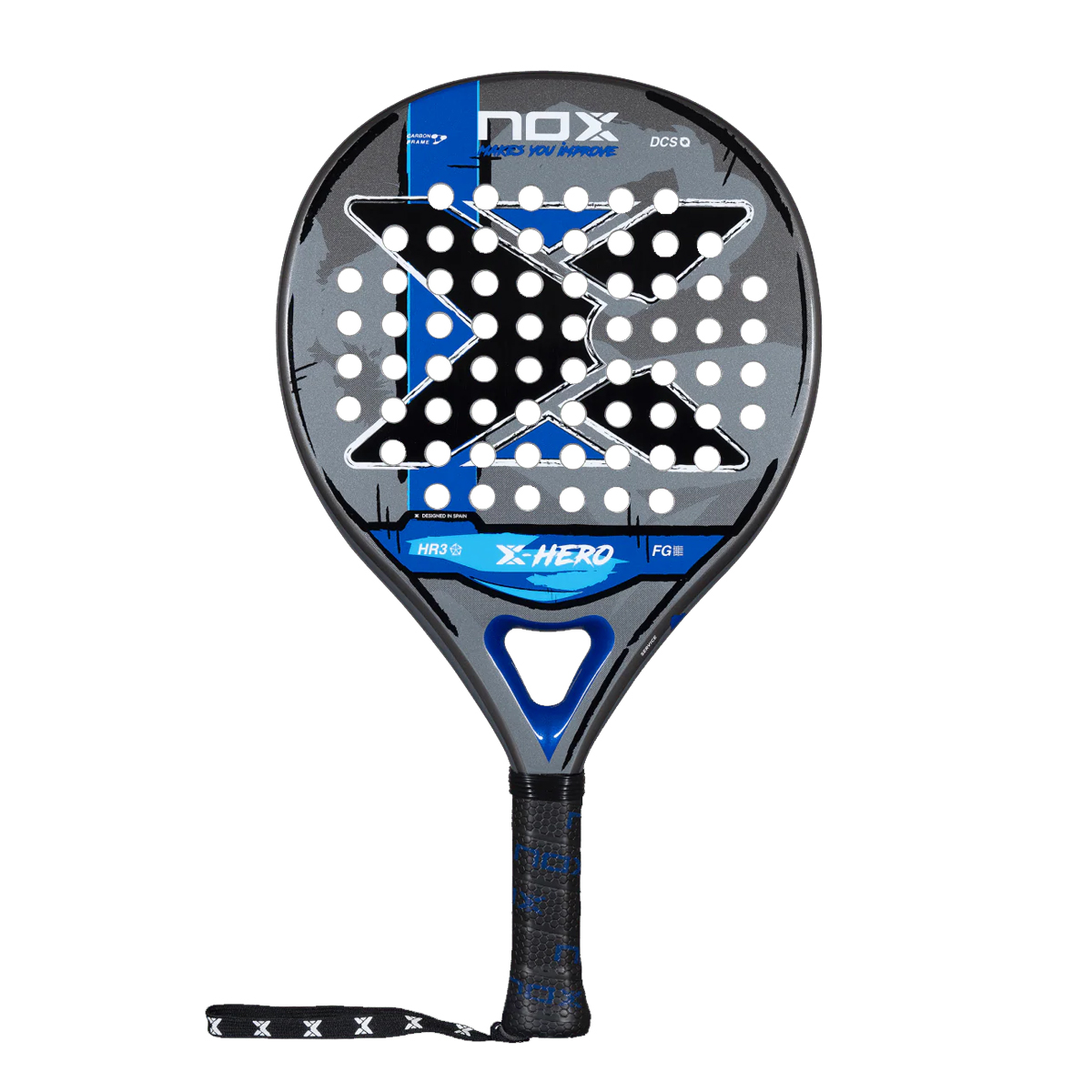 Pala de Padel Nox X-Hero Blue 2026