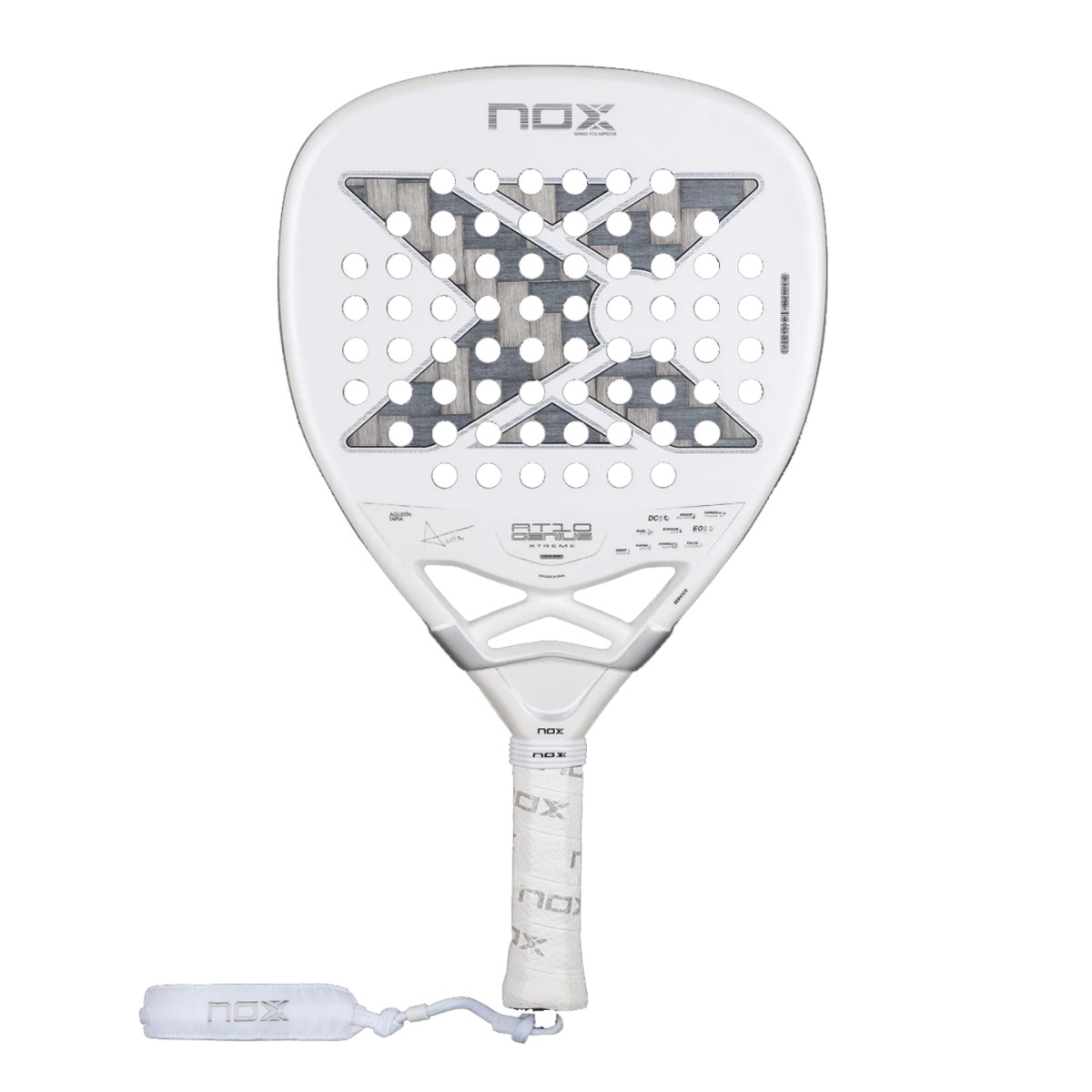 Pala de Padel Nox AT10 Genius Attack 12K Alum Xtreme 2026 – Agustin Tapia