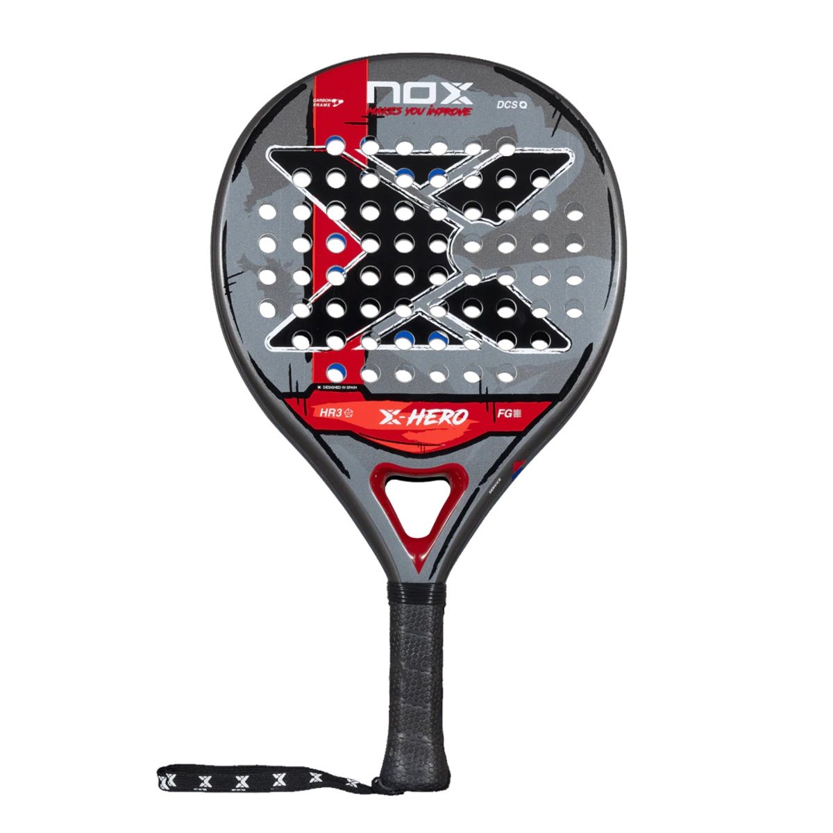 Pala de Padel Nox X-Hero Red 2026